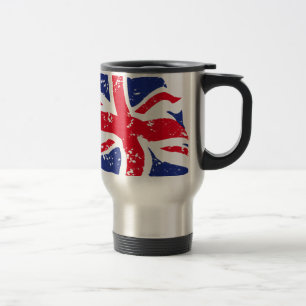 Taza De Viaje Bandera del Reino Unido