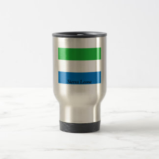 Taza De Viaje Bandera del Sierra Leone