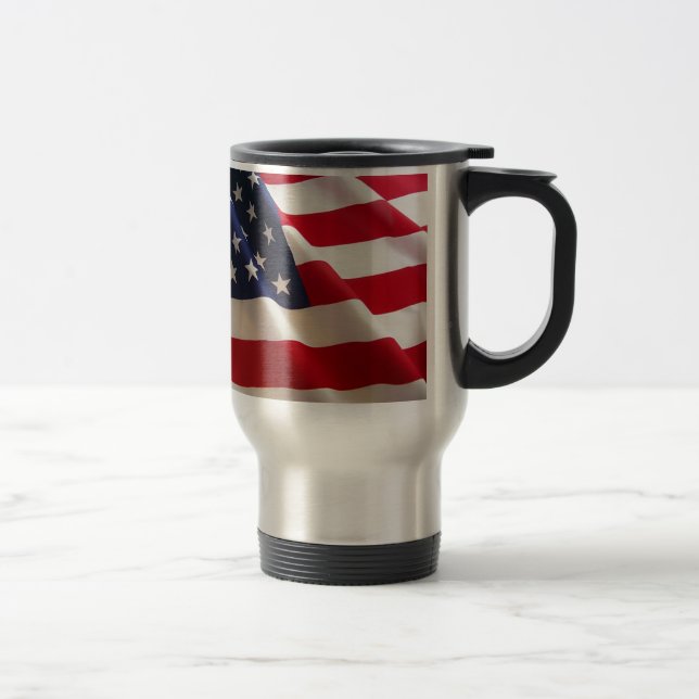 Taza De Viaje Bandera estadounidense (Derecha)
