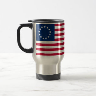 Taza De Viaje Bandera estadounidense de Betsy Ross