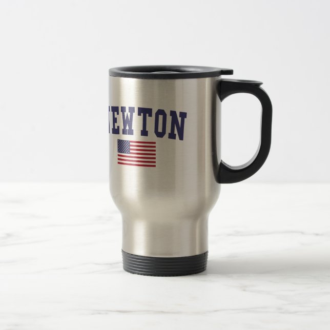 Taza De Viaje Bandera estadounidense de Newton (Derecha)