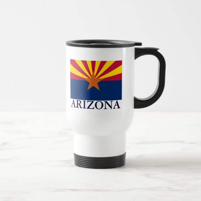 Taza De Viaje Bandera Estatal de Arizona (Derecha)