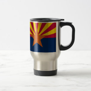 Taza De Viaje Bandera Estatal de Arizona