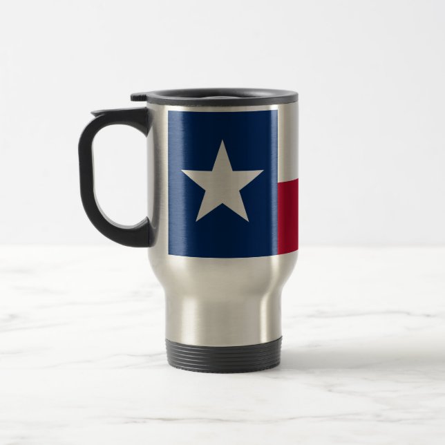 Taza De Viaje Bandera Estatal de Texas (Izquierda)
