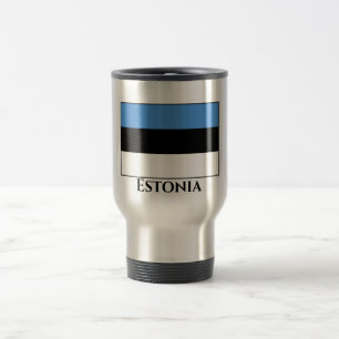 Taza De Viaje Bandera estonia