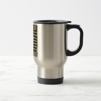 Taza De Viaje Bandera estrellada: bandera estadounidense en exhi