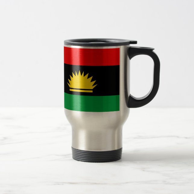 Taza De Viaje Bandera étnica de la gente de la minoría de la (Derecha)
