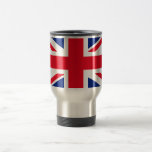 Taza De Viaje Bandera Jack Union del Reino Unido<br><div class="desc">Bandera Jack Union del Reino Unido</div>