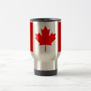Taza De Viaje Bandera Nacional Patriótica de CANADÁ