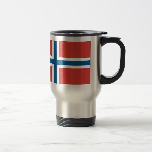 Taza De Viaje Bandera noruega (Derecha)