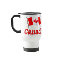 Bandera ondulante de Canadá