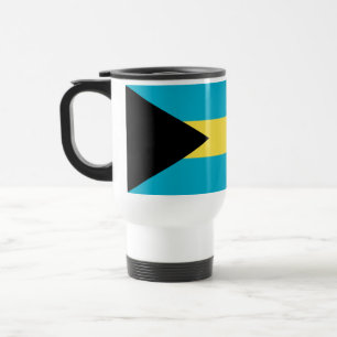 Taza De Viaje Bandera patriótica bahameña