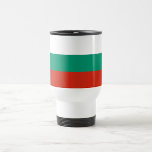 Taza De Viaje Bandera patriótica búlgara