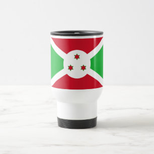 Taza De Viaje Bandera patriótica de Burundi