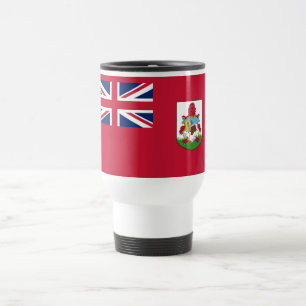 Taza De Viaje Bandera patriótica de las Bermudas