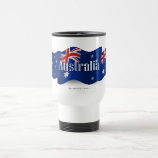 Taza De Viaje Bandera que agita de Australia
