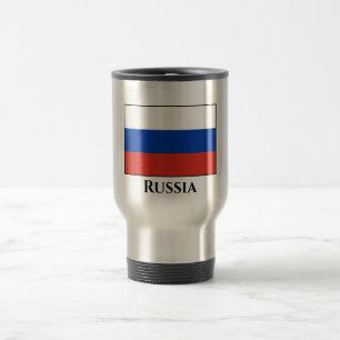 Taza De Viaje Bandera rusa