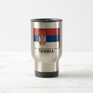 Taza De Viaje Bandera Serbia (serbia)