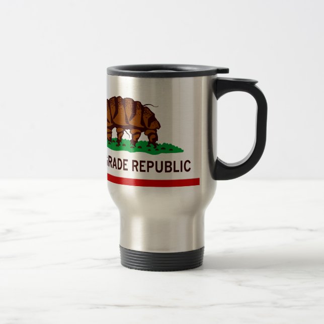Taza De Viaje Bandera tardígrada de la república (Derecha)