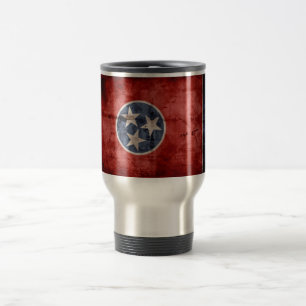 Taza De Viaje Bandera Tennessee Antigua;