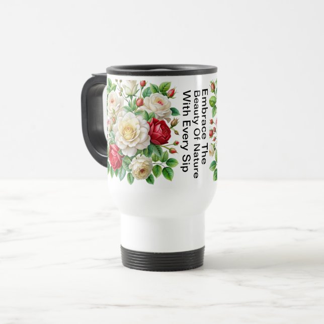 Taza De Viaje Bantry Bay Rhapsody Rosa 4K (Anverso izquierdo)