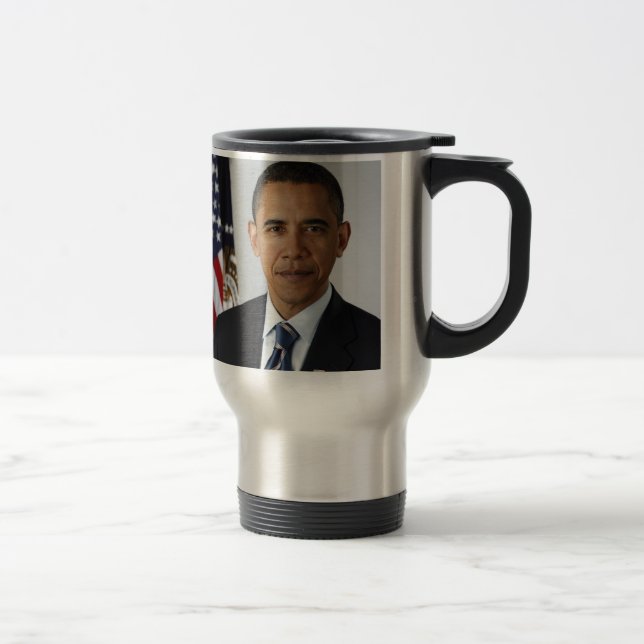 Taza De Viaje Barack Obama (Derecha)