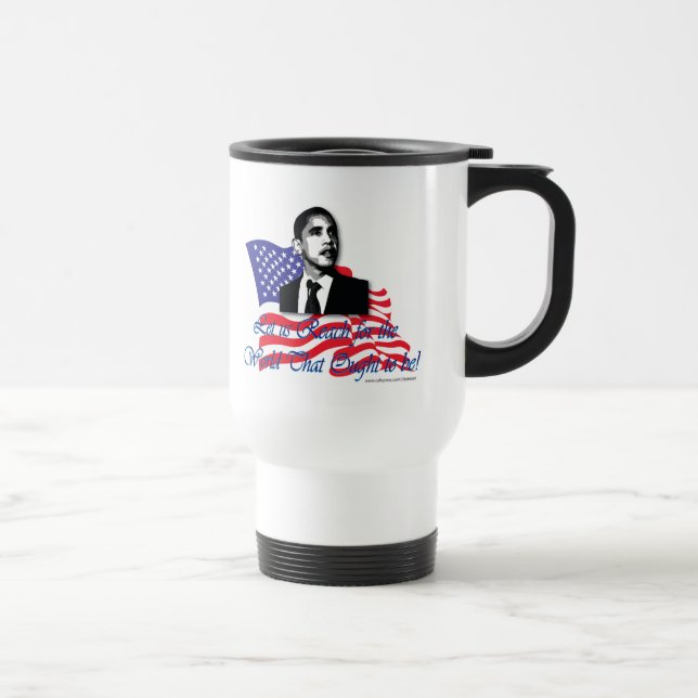 Taza De Viaje Barack Obama (Derecha)