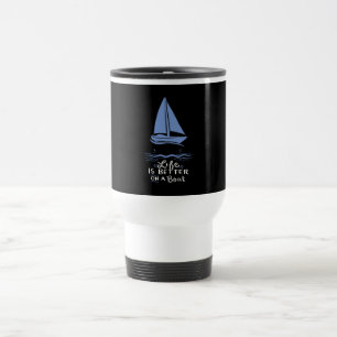 Taza De Viaje Barco de vela