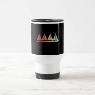 Taza De Viaje Barco de Vela Retro