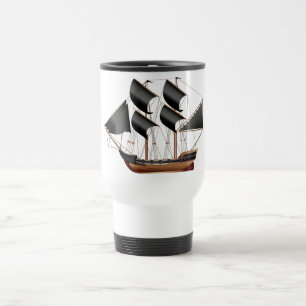 Taza De Viaje Barco pirata