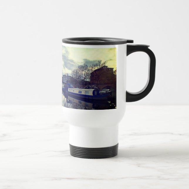 Taza De Viaje Barcos azules (Derecha)