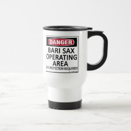 Taza De Viaje Bari Sax Área Operativa Área de viaje Mug