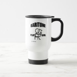 Taza De Viaje Baritone Play Chica Travel Mug