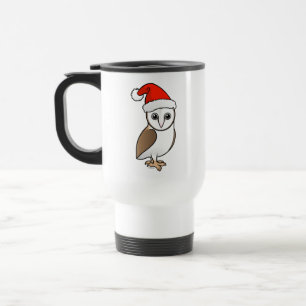 Taza De Viaje Barn Owl Santa