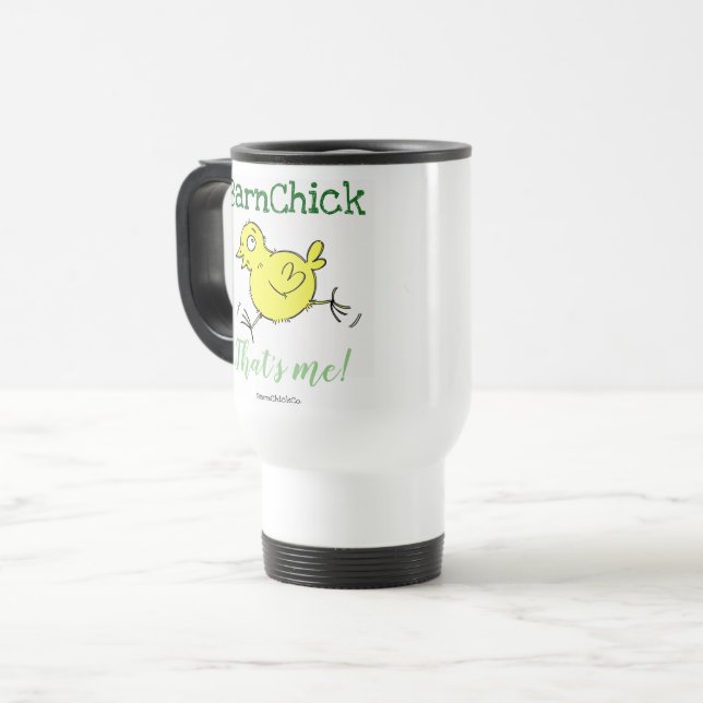 Taza De Viaje ¡BarnChick soy yo! Bomba de viajes (Anverso izquierdo)