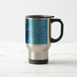 Taza De Viaje Barrera de árbol azul