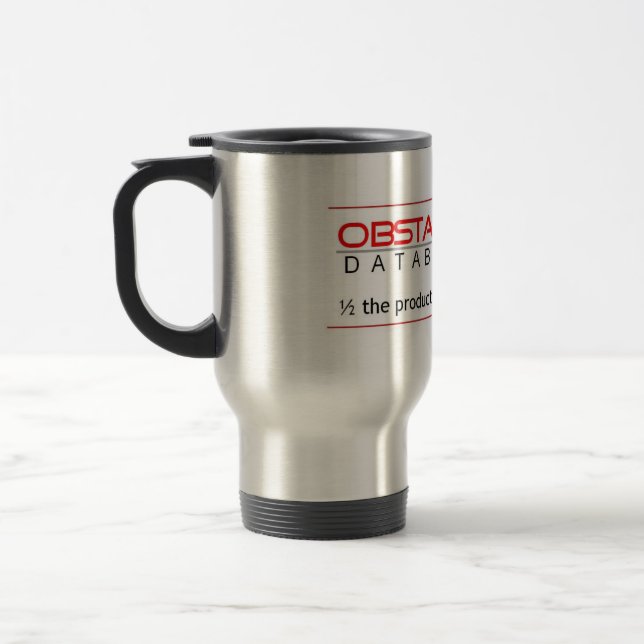 Taza De Viaje Base de datos Obstacle 11g (Izquierda)