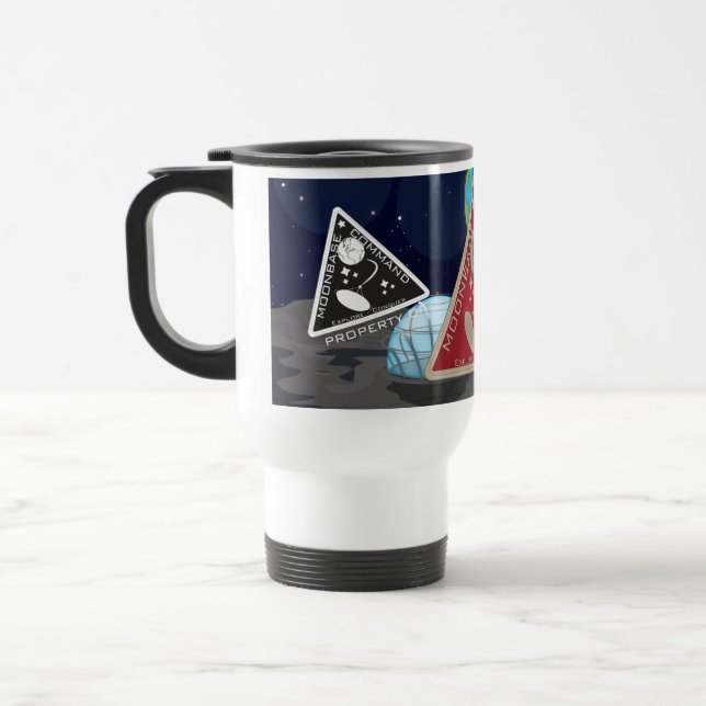 Taza De Viaje Base lunar (Izquierda)