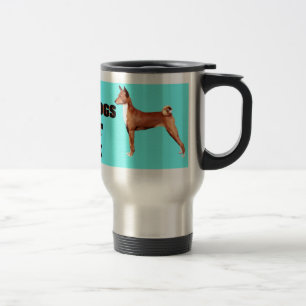 TAZA DE VIAJE BASENJI BARK VIAJE MUG
