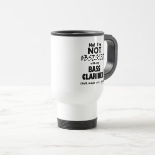 Taza De Viaje Bass Clarinet Travel Mug