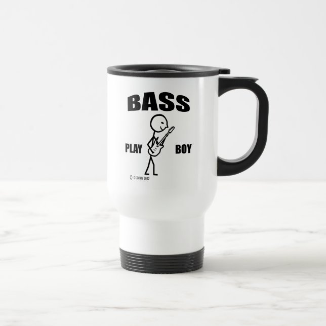 Taza De Viaje Bass Play Boy Travel Mug (Derecha)
