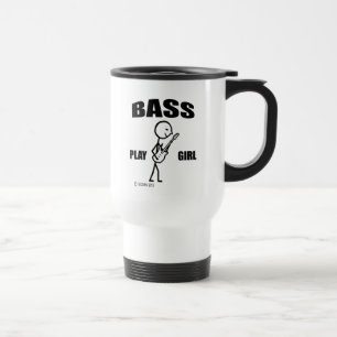 Taza De Viaje Bass Play Chica Travel Mug