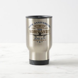Taza De Viaje Batalla de Normandía en el 70 aniversario del Día
