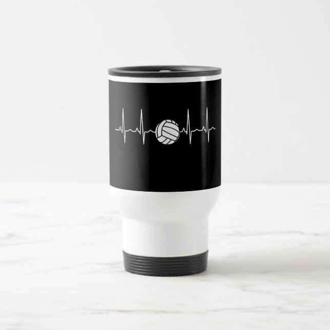 Taza De Viaje Batalla de voleibol (Centro)