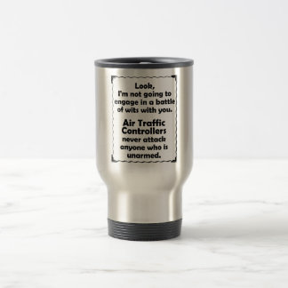 Taza De Viaje Batalla del controlador aéreo de los ingenios
