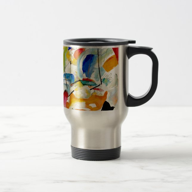Taza De Viaje Batalla del mar de Kandinsky 1913 (Derecha)