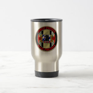 Taza De Viaje Batallón del EN del ingeniero de combate OIF 11mo