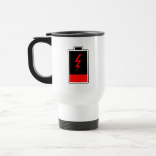 Taza De Viaje Batería baja