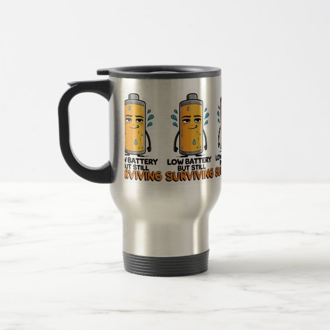 Taza De Viaje Batería baja (Izquierda)