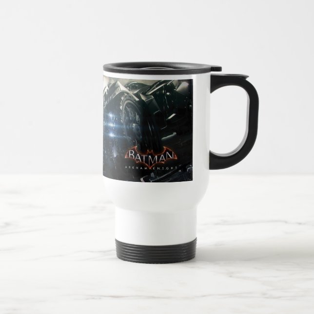 Taza De Viaje Batman Con Batmobile En La Lluvia (Derecha)